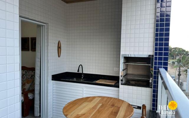 Apto Novo c/ Ar e Piscina  Toninhas Ubatuba