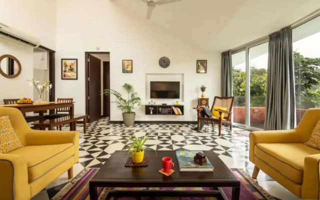 El Arbol by Hireavilla -2br Apartment in Nerul
