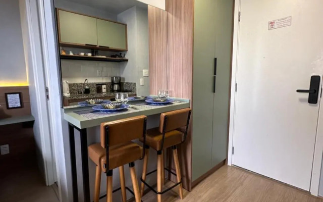 Studio Lindo com Piscina Próx ao Metrô Brás