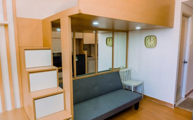 Homey And Modern Studio Apartment At Akasa Pure Living Bsd
