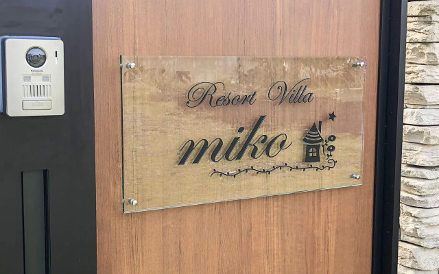 Resort villa miko
