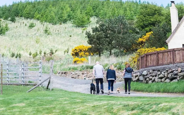 Barn Lodge With Hot Tub Near Cupar, Fife