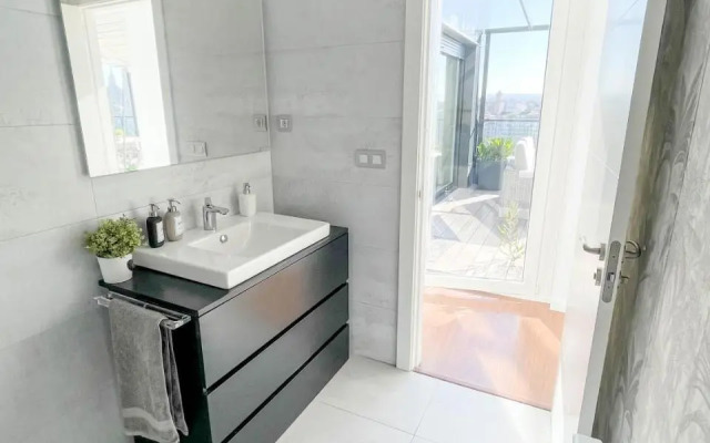 Ático mejores vistas al Pilar jacuzzi y garaje