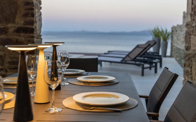Aegean Whispers Sea Front Villa in Tinos