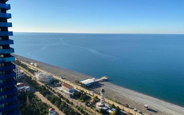 2 komnatnye apartamenty ljuks,vid more,gory,gorod.