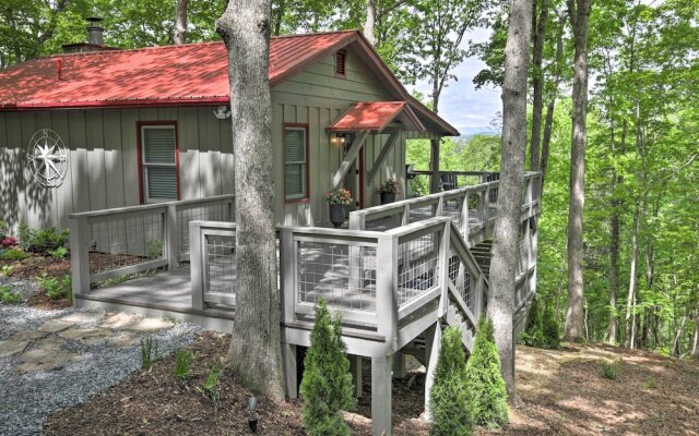Serene Cabin Getaway w/ 2 Decks + Mountain Views!