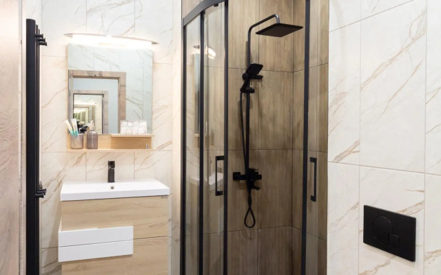 Банерджи Апартментс на улице Василия Ланового 1к1