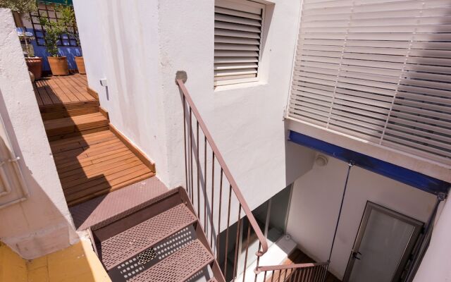 Apartamentos con terraza en pleno centro