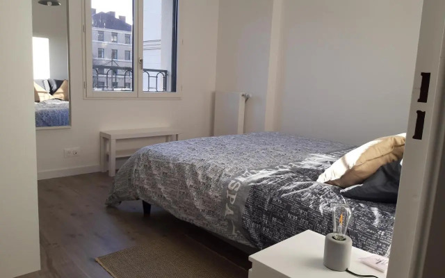 Appartement haussmannien au bord du lac panorama