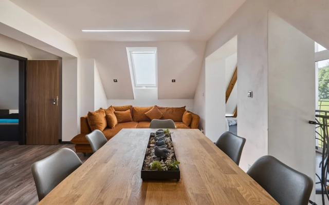 Villa in Radvanice With hot tub