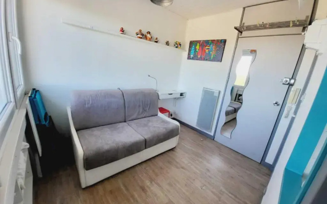 Studio 12m2 Le Nautiqua 100 m de la Plage