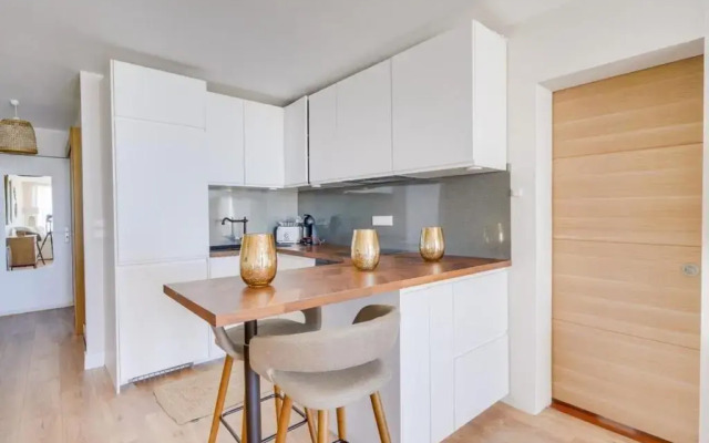 Appartement du port d'Arcachon avec piscine