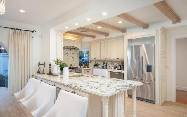 Stradella Spanish - Contemporary Mediterranean Estate w/ Resort-style Yard