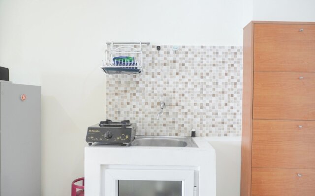 Minimalist And Homey Studio Green Bay Pluit Apartment