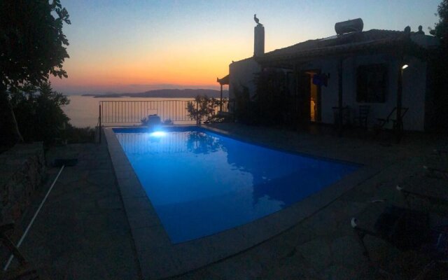 Villa Panorama Skopelos Amazing Sea View Private Pool Sleeps 7 Private & Peaceful