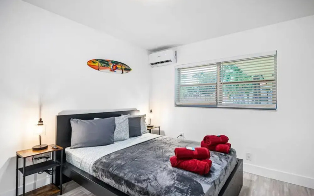 Quiet Miami Oasis Fast Wi-fi Free Parking