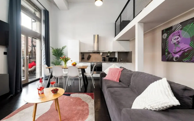 Apartments with balcony near center