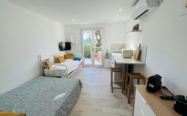 Studio de vacances dans résidence avec piscine