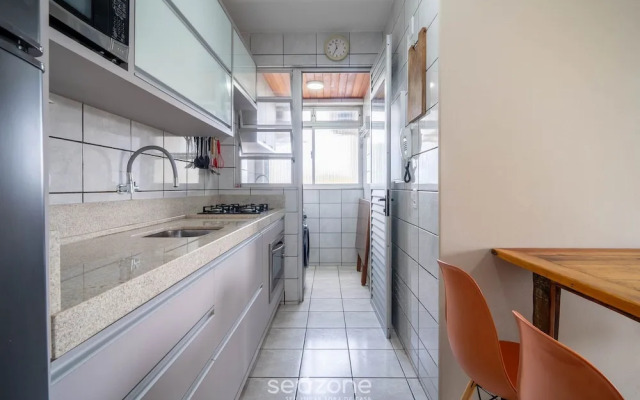 Apt w/ Balcony & BBQ 450m From the sea Reh0203