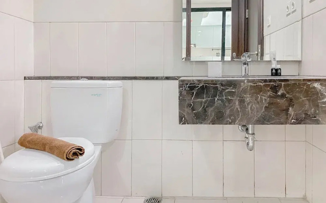 Spacious and Combined 1BR Apartment at Nine Residence