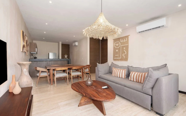 Beautiful 2BR apartment in fully equipped hotel in Tulum