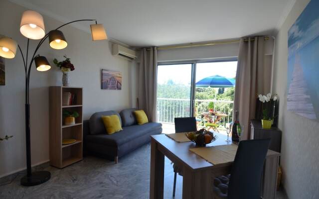 Large studio 4 persons with balcony Valrose district in Nice