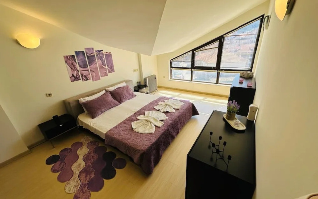 Central Art Apartment in Bansko With Mountain View