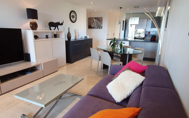 Classy Apartment in Nice with pool and private parking place