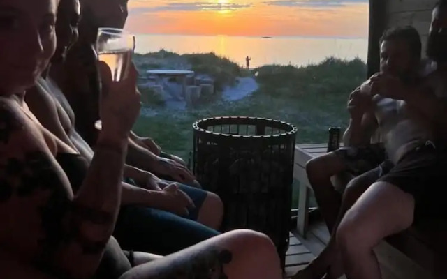 Midnattsol rom og hytter