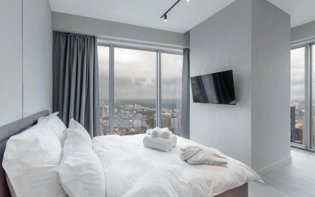 Апартаменты на проезде 1-й Красногвардейский 21 стр. 2