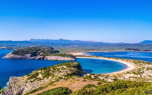 Pylos Sunset Retreat With Panoramic Sea Views