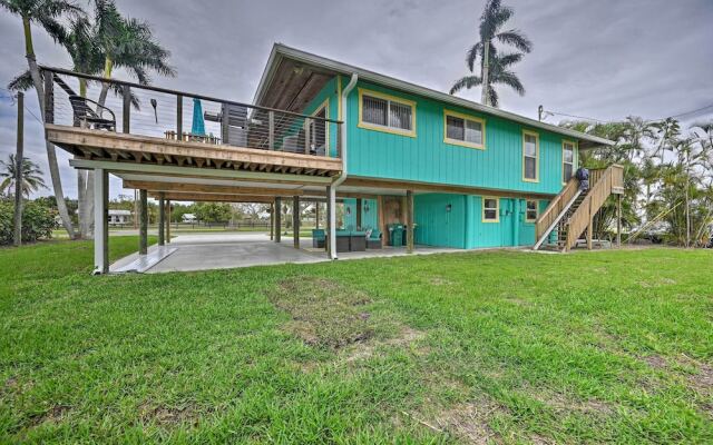 Everglades Getaway w/ Deck & Water Views!