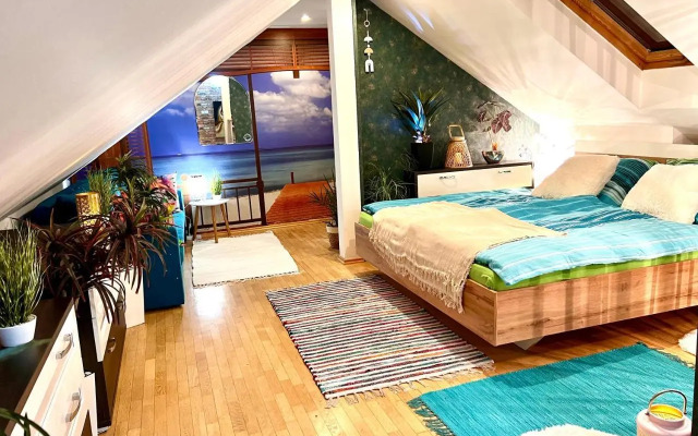 Duplex 2 with quiet terrace on Wenceslas Square