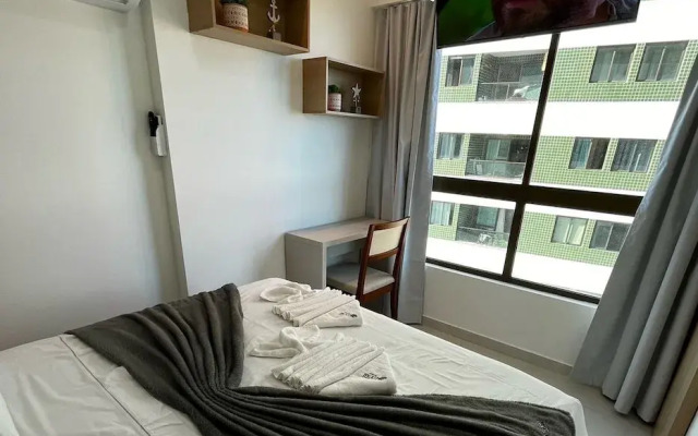 Flat beira mar no Barra Classic