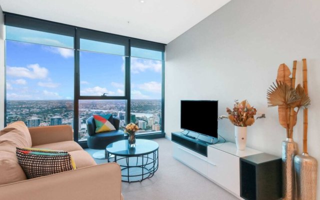 Luxury 1 Bedroom Retreat in Brisbane City With Pool and gym