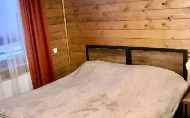 cozy wooden cottage in Bakuriani