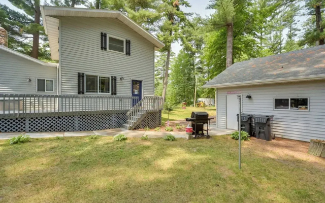 Spacious Home w/ Deck on Lake Chetek!