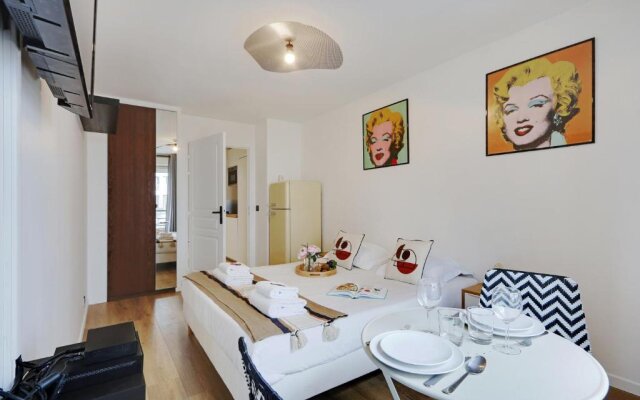 Buttes Chaumont - Sunny 2P apartment
