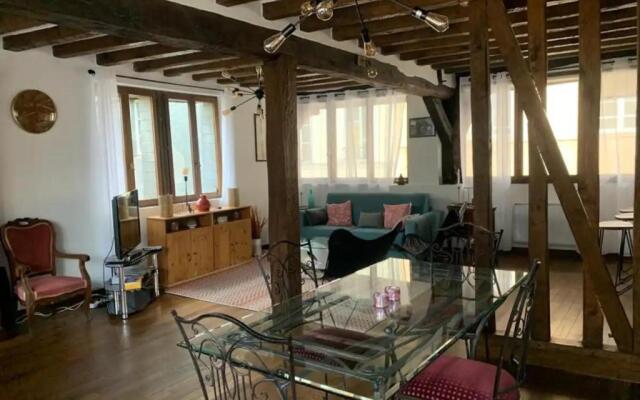 Rouen historique, appartement 113m2 Duplex
