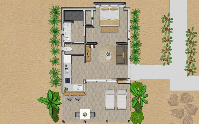 Niu Beach Hotel Moorea