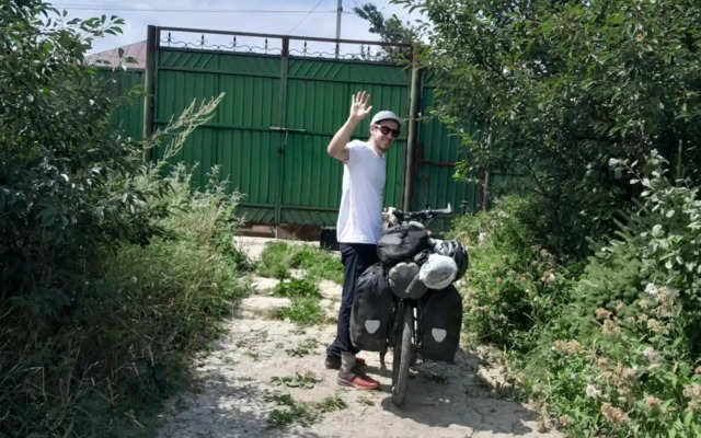 Waterfall in the yard