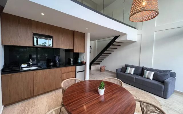 Modern apartment in Tulum trendy zone