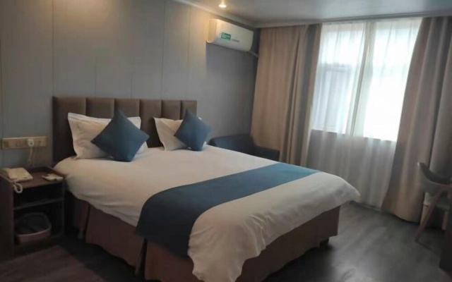 GreenTree Inn Tongling North Yian Road Fortune Plaza Express Hotel – Guest Rooms – Tongling