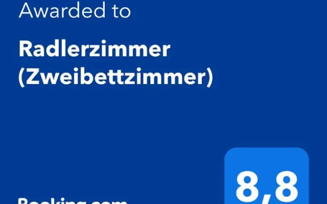 Radlerzimmer (Zweibettzimmer)