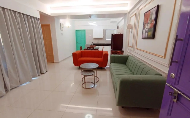 Most convenient 2 BR apartment in central Anjuna