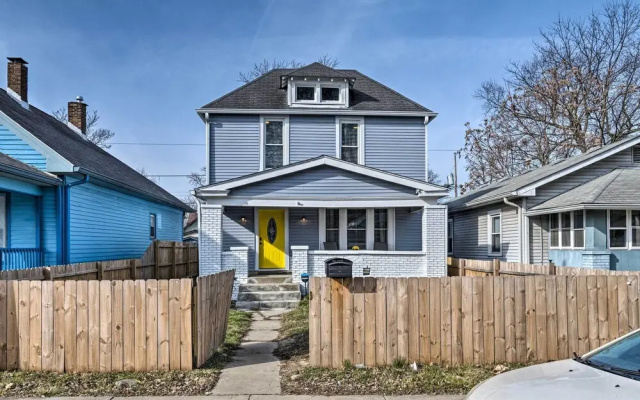 Indianapolis Home ~ 1 Mi to Fountain Square