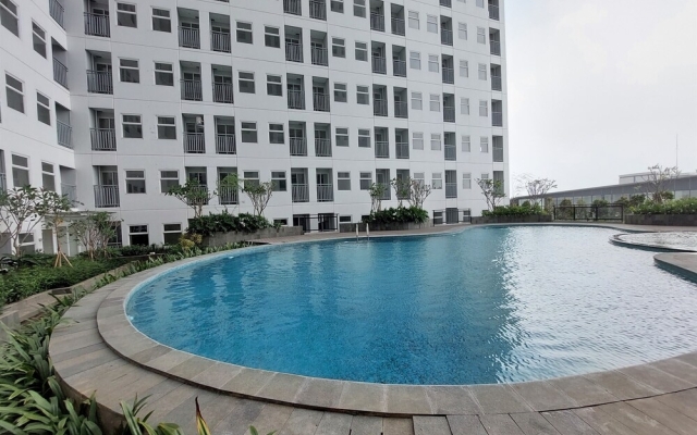 Warm And Comfort Design 2Br At Serpong Garden Apartment