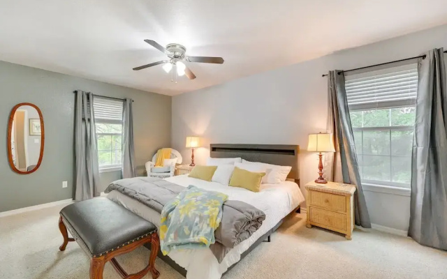 Peaceful Rogers Home Near Beaver Lake!