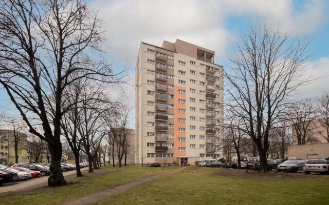 Pastel Blue Studio in Lodz by Renters