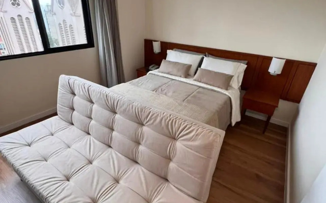 UNU 918 Moema: Wi-Fi, Academia, Camareira, Metrô +